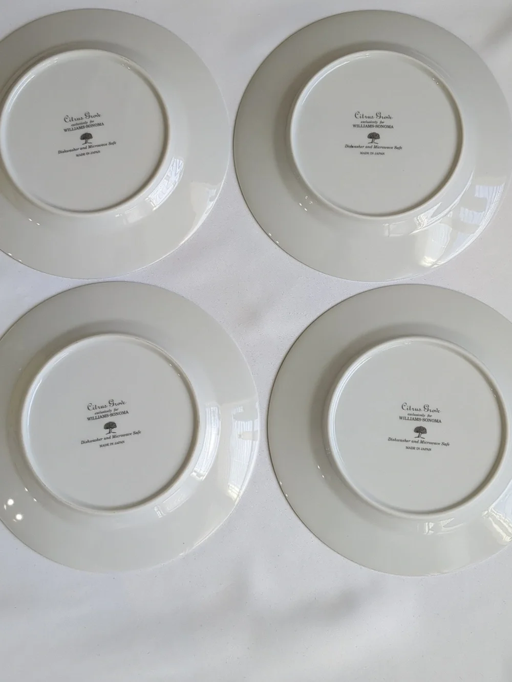 William Sonoma Porcelain Citrus Grove Orange & Lemon 8